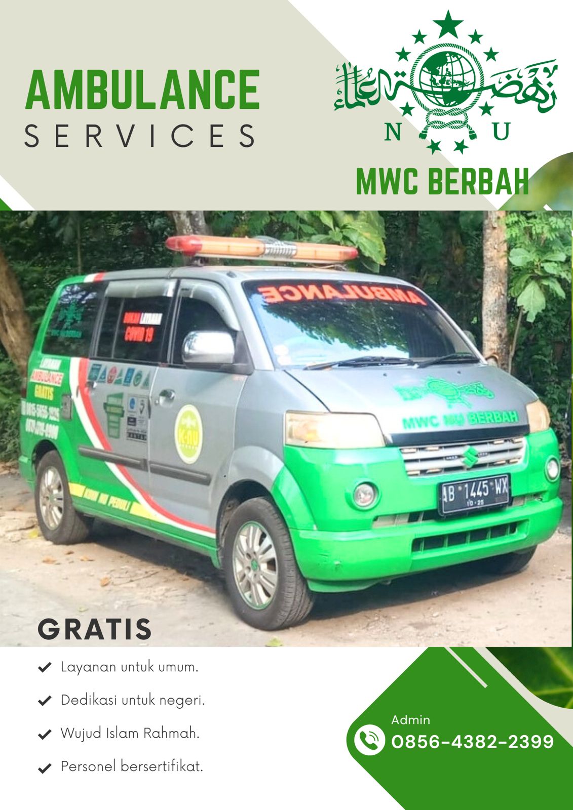 Ambulance NU Berbah