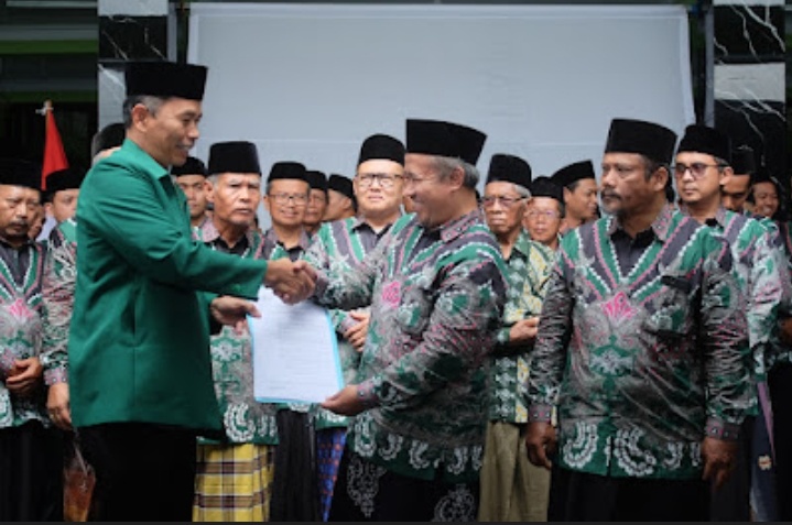 Pelantikan dan Penyerahan SK Pengurus MWC NU dan Ranting Se Kapanewon Berbah 2023-2028