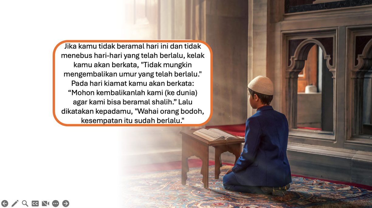 08. Wahai Anakku! Ilmu dan Amal itu Saling Bergandengan