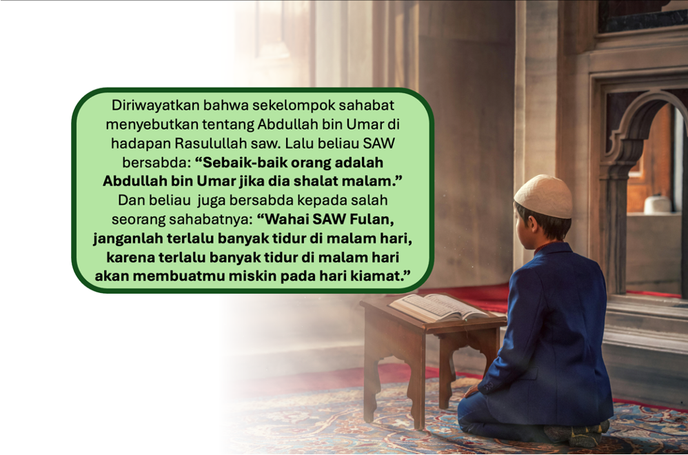 10. Wahai Anakku! Banyak Tidur adalah Tanda Kebangkrutan