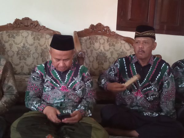 Jajaran Pengurus MWC NU Berbah Hadiri Acara Rutinan Ranting Muslimat Jogotirto