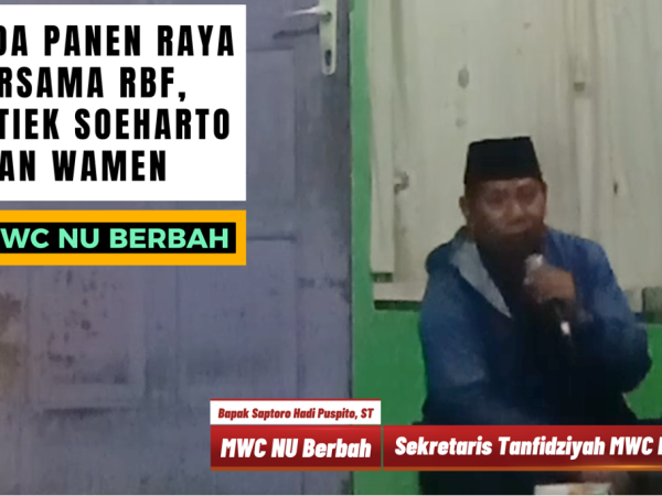 Agenda Panen Raya Kelompok Tani LPP MWC NU dan RBF akan Dimeriahkan Kesenian Lokal dan Angkringan