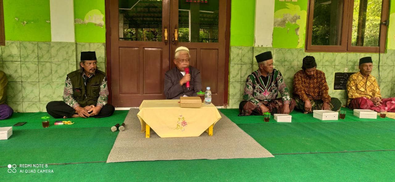 Rutinan Majelis Ahad Pahing Pagi MWCNU Berbah di Masjid Ar-Rahman Klampengan Kulon