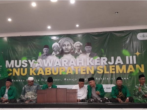 Pengarahan Rais Syuriah PCNU Sleman Untuk Pengurus NU dan Banom-banom NU di Sleman