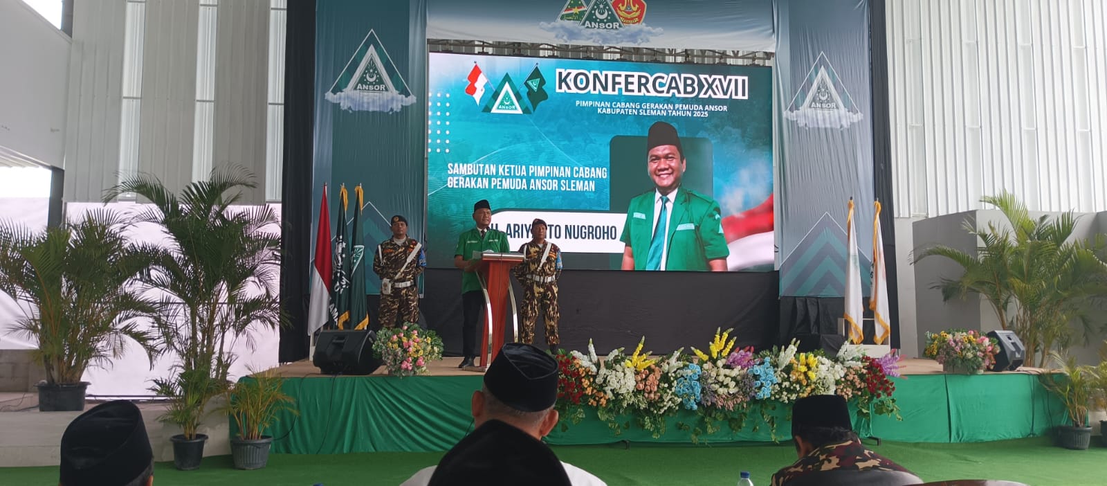 MWC NU Berbah Hadiri Konfercab XVII GP Ansor Sleman: Evaluasi dan Pemilihan Ketua Baru