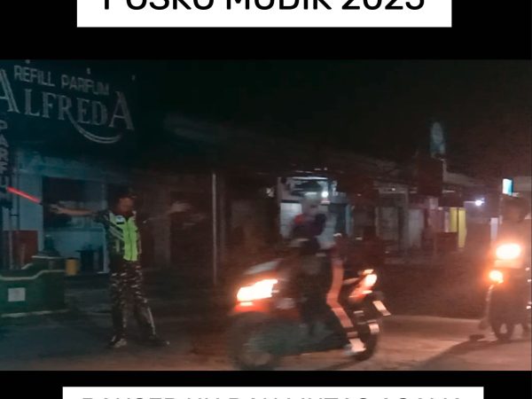 Posko Mudik Banser NU dan Lintas Agama Kapanewon Berbah