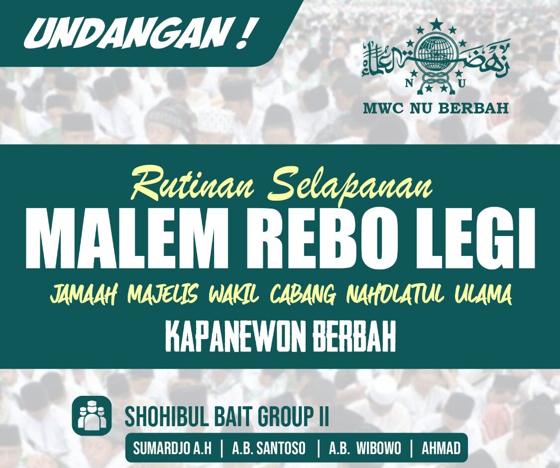Rutinan Selapanan MALEM REBO LEGI