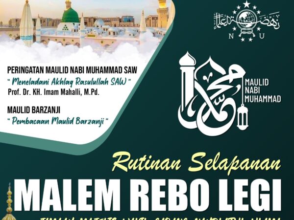 SELAPANAN MAJELIS RABO LEGI MWC NU BERBAH