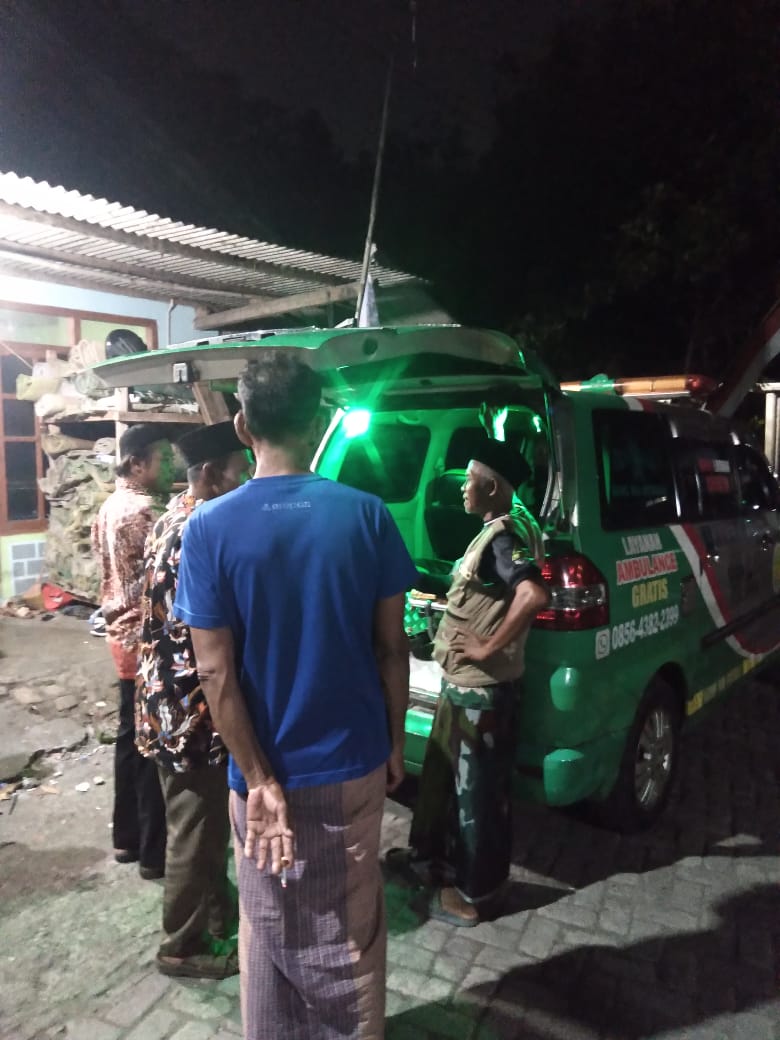 LAPORAN KEGIATAN AMBULAN MWC NU BERBAH
