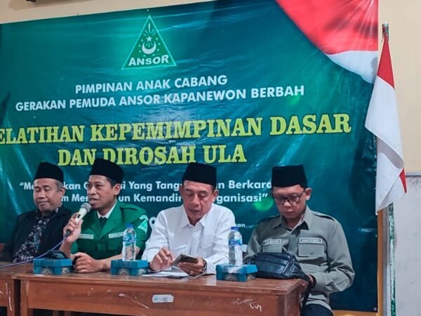 Rais Syuriah MWC NU Berbah: Ikut Ansor–Banser Membawa Barokah Jika Mengarah pada Rahmatan lil ‘Alamin