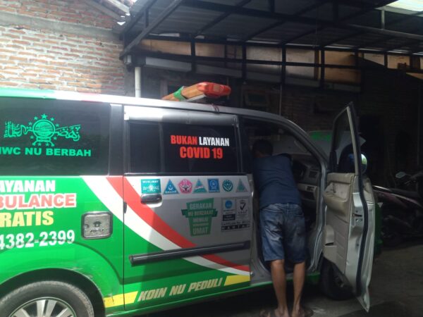 Perawatan Ambulans NU Berbah Maret 2026, Jaga Kesiapan Layanan Kemanusiaan