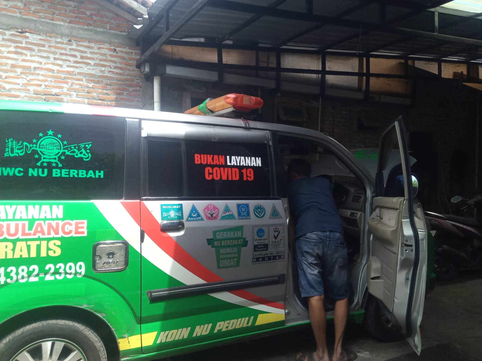 Perawatan Ambulans NU Berbah Maret 2026, Jaga Kesiapan Layanan Kemanusiaan