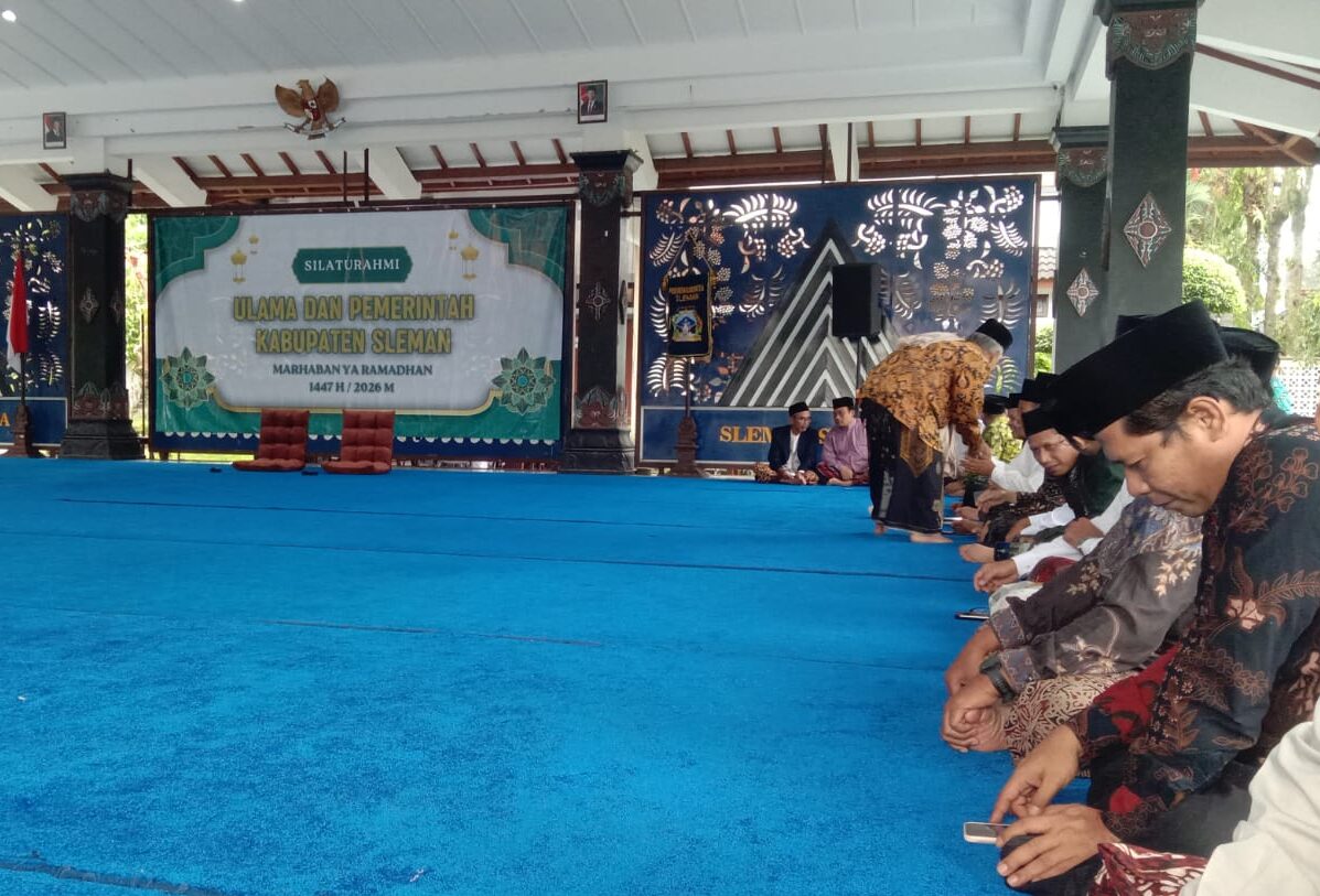 Rais Syuriah MWC NU Berbah Hadiri Silaturahmi Ulama dan Pemerintah Kabupaten Sleman